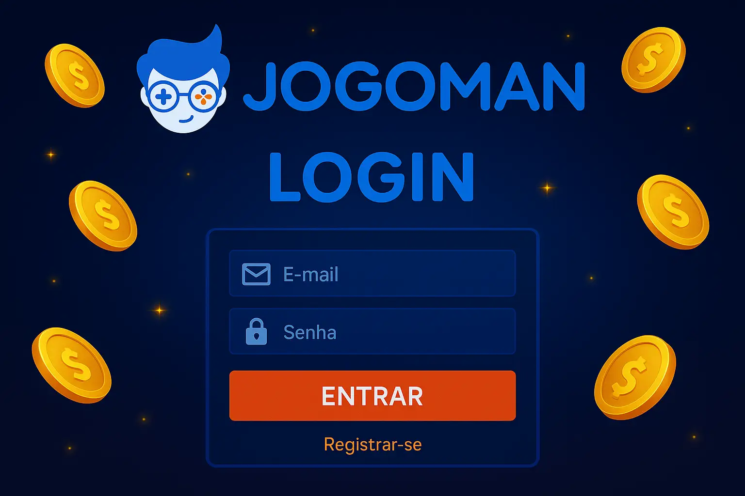 Login no Cassino JOGOMAN