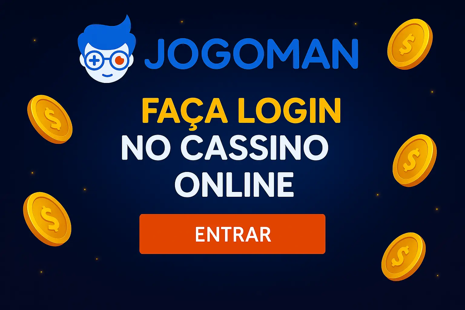 Criar uma nova Conta no plataforma JOGOMAN